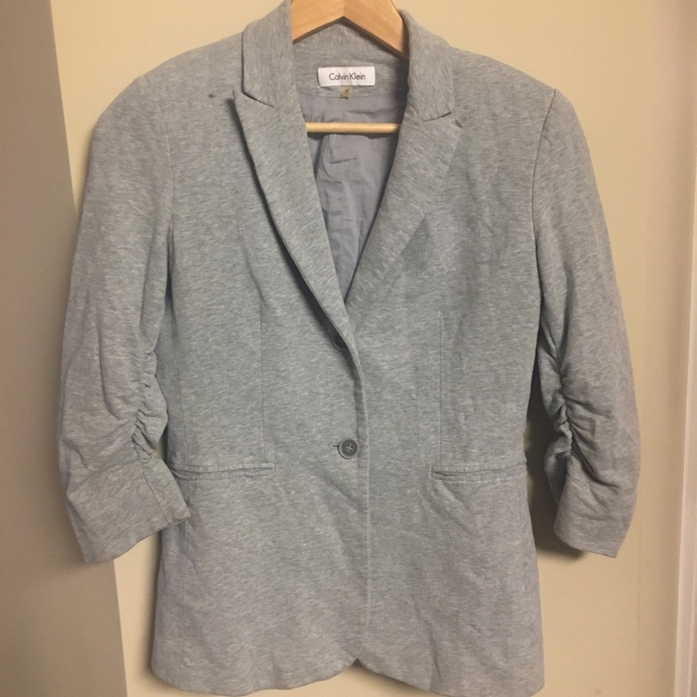 Calvin Klein 3/4 length blazer